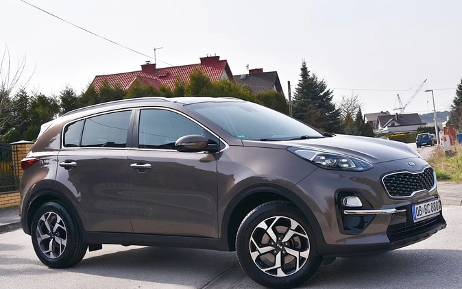 Kia Sportage cena 83700 przebieg: 57000, rok produkcji 2019 z Glinojeck małe 742